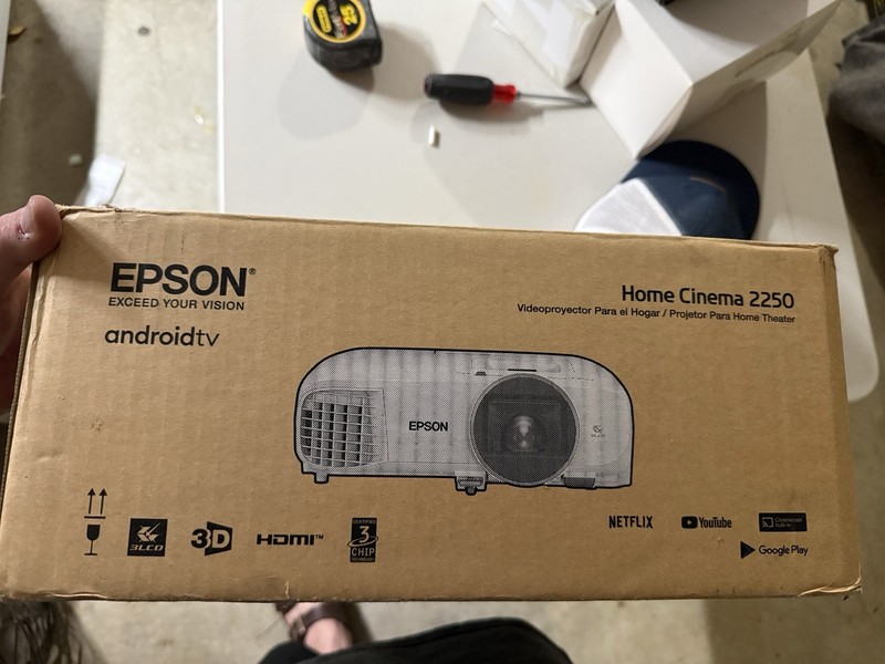 Epson Home Cinema 2250 3LCD 3D Projector