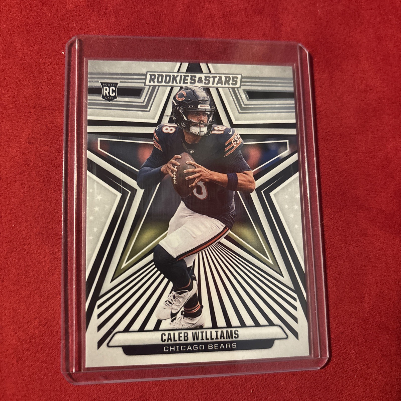 Caleb Williams 2024 Panini Rookies & Stars Base Rookie Card #118 Chicago Bears