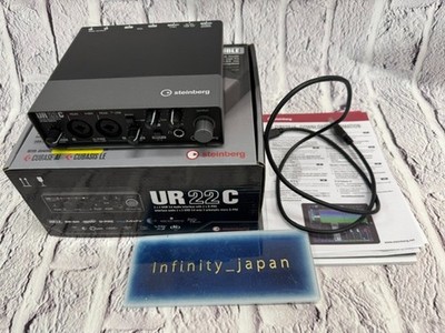 Steinberg UR22C Audio Interface 2 x 2 32bit 192kHz USB-C fast ship from japan