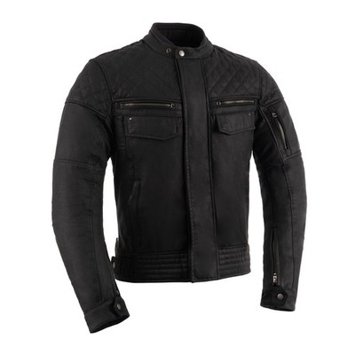 Oxford Hardy 2.0 MS Textil Motorradjacke schwarz