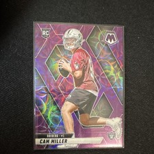Panini 2025 Mosaic Football Cam Miller Las Vegas Raiders #342 Rookie Card. rookie card picture