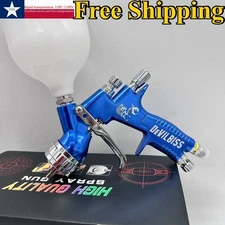For Devilbiss BULE Tool Pistol Spray Gun Paint Cars GTI PRO LITE 1.3mm TE20 NEW