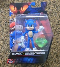 2025 SONIC The Hedgehog 3 Movie Wave 3-SONIC Master Emerald 5” Action Figure 