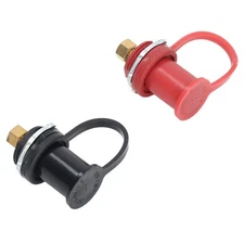 Battery Charger Post Kit 20mm Stud Cap Car RV Truck Charging Pile Jumper