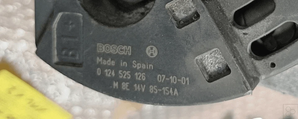 12317806779 Alternatore  MINI MINI Clubman (R55) 1.6 16V Cooper D Sw 253dae - Immagine 4 di 4