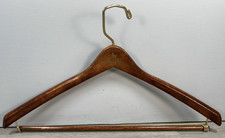 Vintage Polo Ralph Lauren Heavy Wooden Suit Hanger