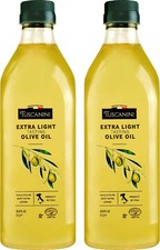 Tuscanini 100 Pure Extra Light Italian Olive Oil 33.8oz 2 Pack , Great for...