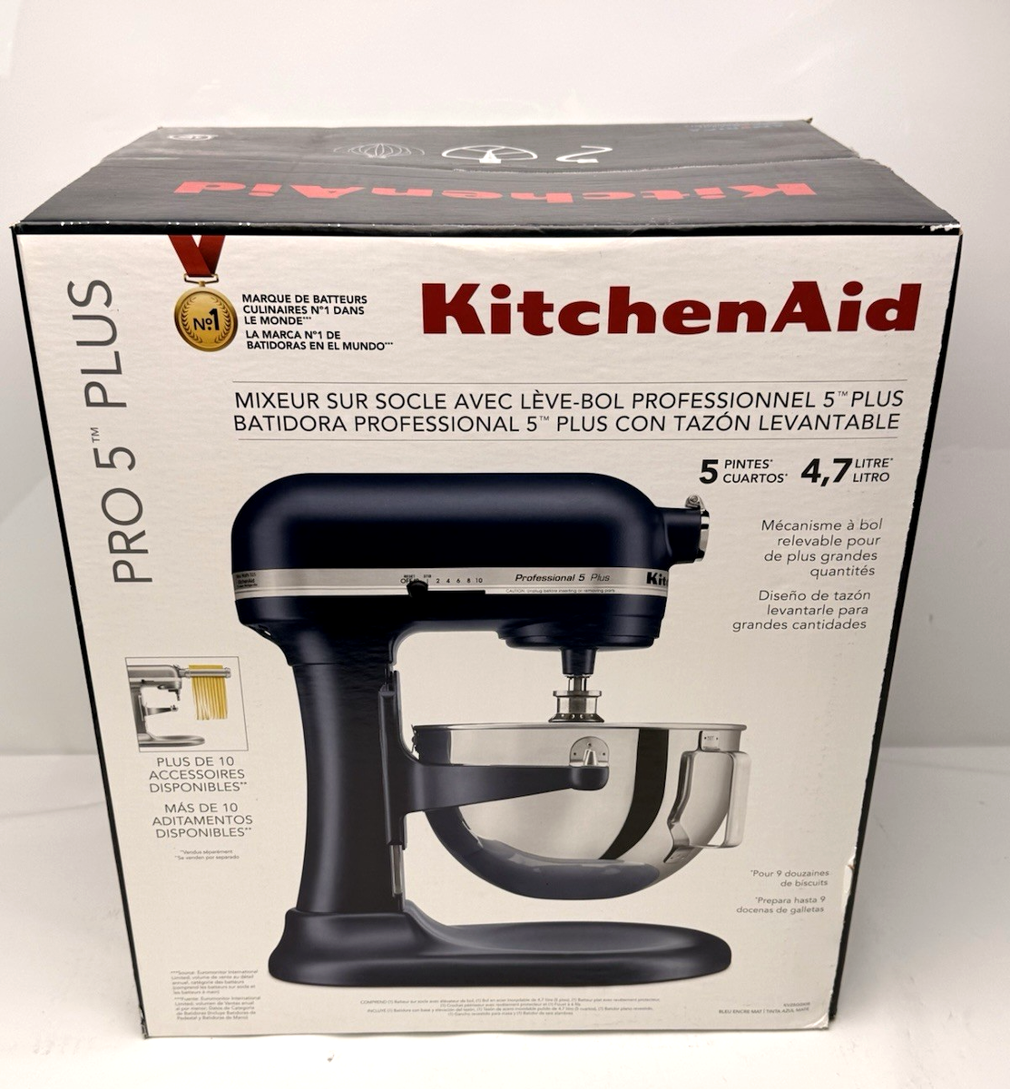 KitchenAid KV25G0XIB 5qt Standalone Mixer - Ice Blue for sale