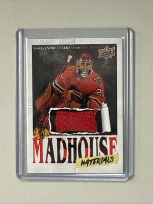 2025-26 Chicago Blackhawks Marc-Andre Fleury Madhouse Materials Relic 