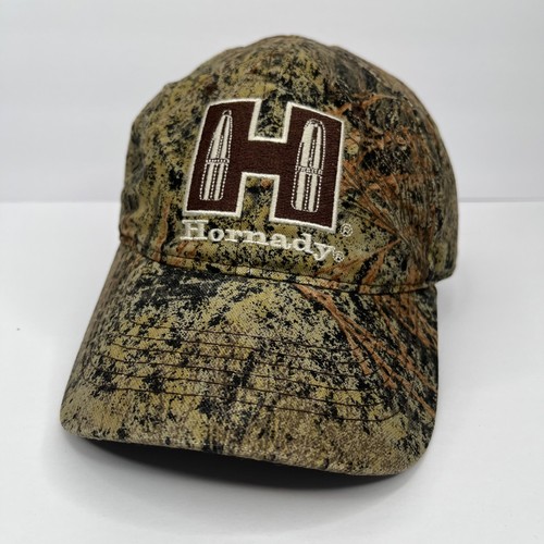 Hornady Strapback Hat Realtree Timber Camo Hunting Shooting Cap Camouflage Ammo