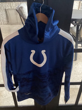 NFL Indianapolis Colts Combine Authentic Hoodie Youth Size M 10/12 MSRP 55.0