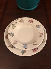 Nicole Miller for Fishs Eddy Child's Bowl and Plate Set - Used (Shelf Display)