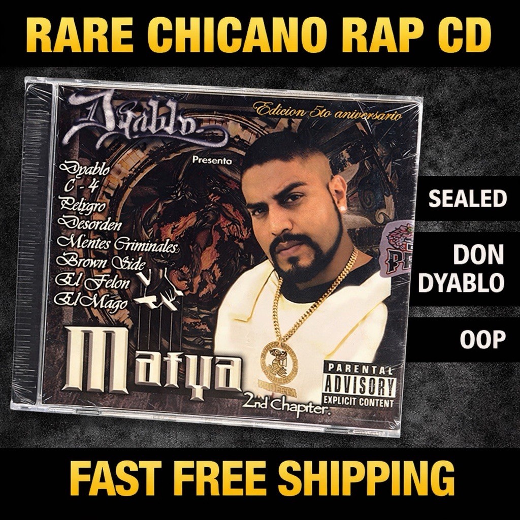 Mafya 2nd Chapter CD SEALED Rare Chicano Rap Latin Hip Hop Don