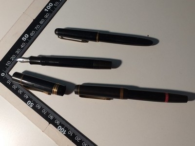 Füllfederhalter Kolbenfüller Konvolut Mercedes KAWECO u. Tintenkulli , 291225-64