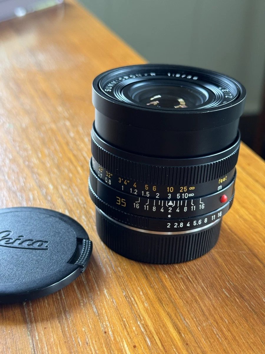 Leica SUMMICRON-R 35mm Focal f/2 Camera Lenses for sale - eBay