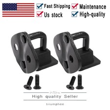 2x Door Lock Striker Pin For Ford F150 F250 F350 1999-2016 9l3z-1522008-a Black
