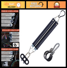 16" Double Tender Spring Kit with 3-in-1 Hose Holder 3-Hole Clamp for Semi Tru