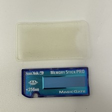 Sandisk Memory Stick Pro 256MB Sony MagicGate Memory Card - Tested