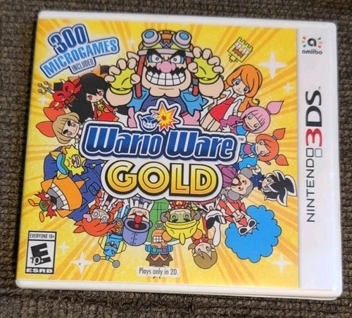Warioware Gold - Nintendo 3DS complete in box CIB wario ware  Tested