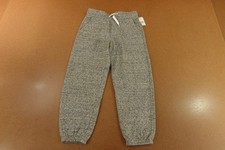 Old Navy Boys Size Small 6-7 Gray Fleece Drawstring Sweatpants NWT