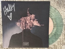 HALSEY SIGNED COLORS 7 INCH VINYL SINGLE - BECKETT COA
