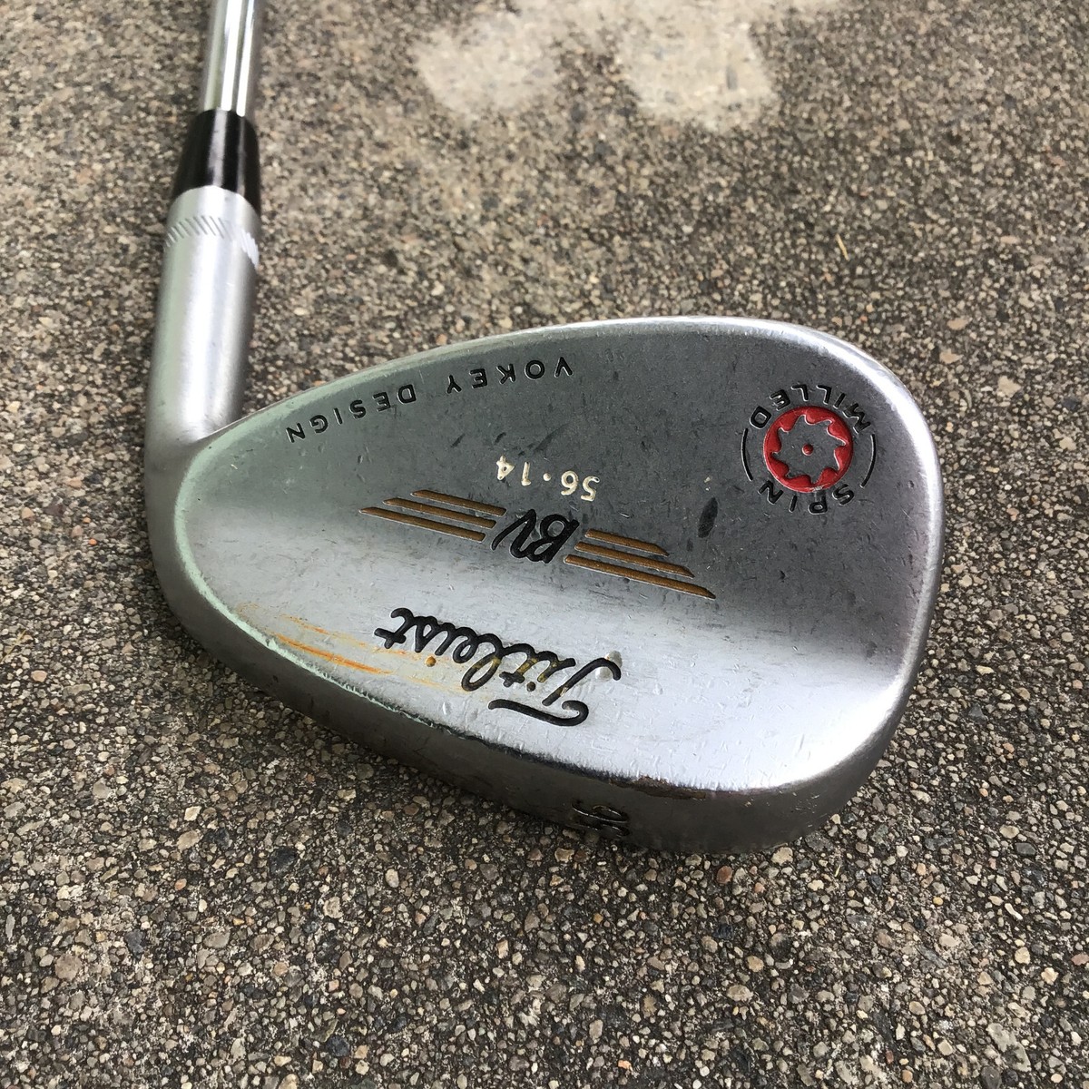 Titleist Vokey Spin Milled 56 14 SW Sand Wedge Right Hand RH 37.5