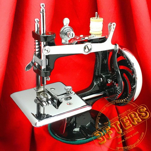 SINGER 20 Child Toy Sewing Machine SewHandy 20-1 Restored by 3FTERS - Picture 6 of 10