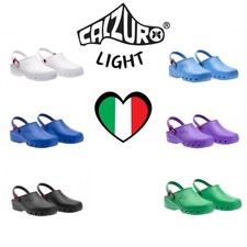 Zoccoli Sanitari Uomo Donna CALZURO LIGHT Zoccoli Ciabatte Scarpe Sanitarie CE