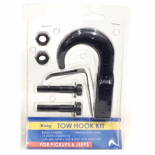 King, TOW HOOK KIT, FOR PICKUPS & JEEPS, 3436-023, 657807343603 | eBay