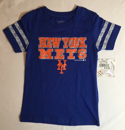 New York Mets Logo T-Shirt Child Size X- Small (4/5) Small (6/7) X-Large (14/16) - 第 1/3 張圖片