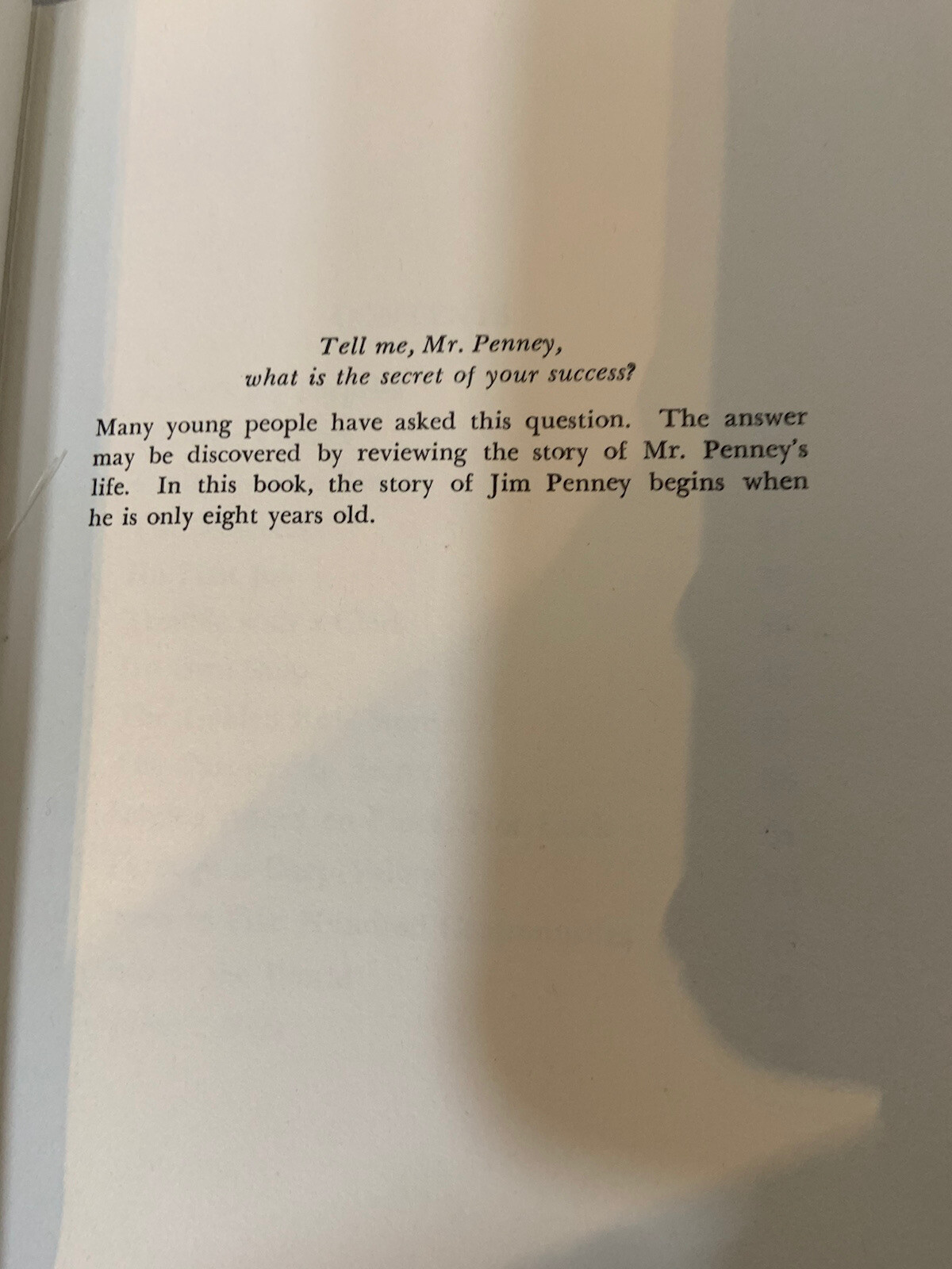 Mr Penney Life of J C Penney Harry J  Albus 1961 Wm B Eerdmans Hardcover