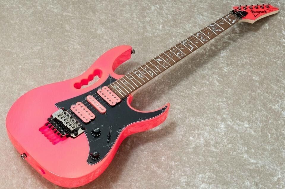 Ibanez  JEMJRSP-PK Steve Vai signature 2023 model electric guitar w/soft case