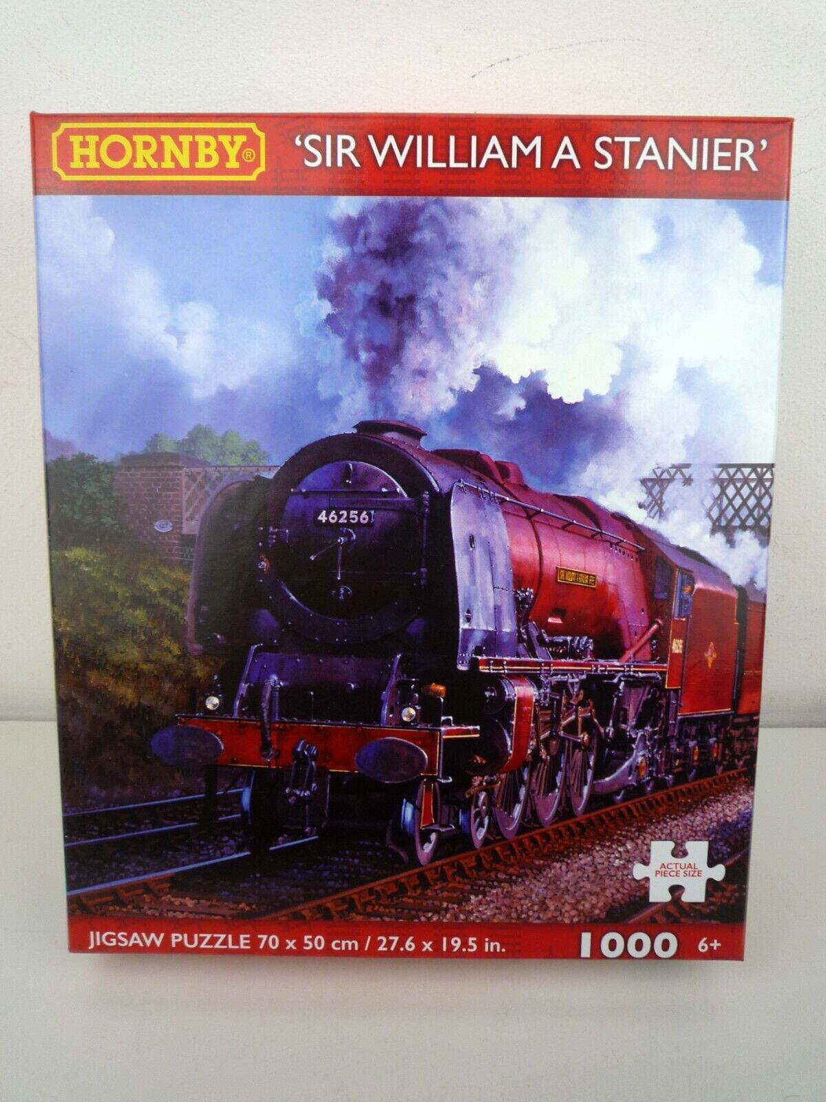HORNBY 1000 PIECE JIGSAW PUZZLE 'SIR WILLIAM A STANIER' LOCOMOTIVE