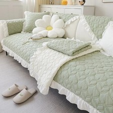 Cotton Sofa Cushion Non-slip Sofa Cover Room Furniture Protector Towel Cover