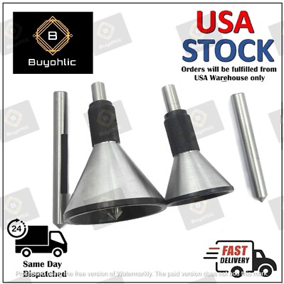 Bell Punch Hand DIY Tool for Center Finding on a Round Bar With Extra Punch-usa