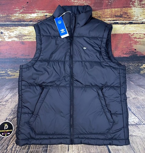 New Mens Adidas Black Insulated Puffer 