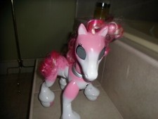 Spin Master Zoomer Show Pony Horse Pink Interactive Toy Lights Sound Moves EUC