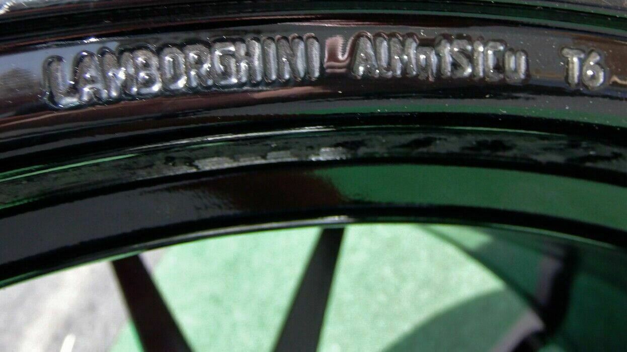 Factory Lamborghini Aventador Wheels Tires Set 4 LP720 OEM Dione Original 20 21