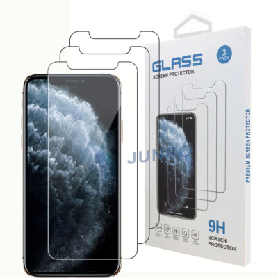 Tempered 3Pack Glass Screen Protector iPhone 11 Pro Max   XS Max Hhf.va