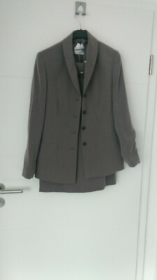 Schönes Gerry Weber Kostüm, 38, grau-lila-meliert, neu