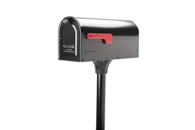 Architectural Mailboxes 7680B-10 MB1 Mount Mailbox and In-Ground Post Kit, 