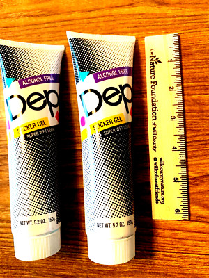 DEP Slicker Gel 2 tubes - they look unused - each tube says contents 5.2 oz