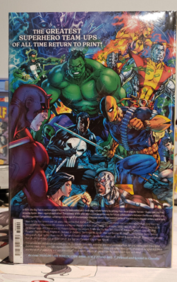 DC VERSUS MARVEL Omnibus Hardcover DM Comics 2024 Jim Lee Cvr