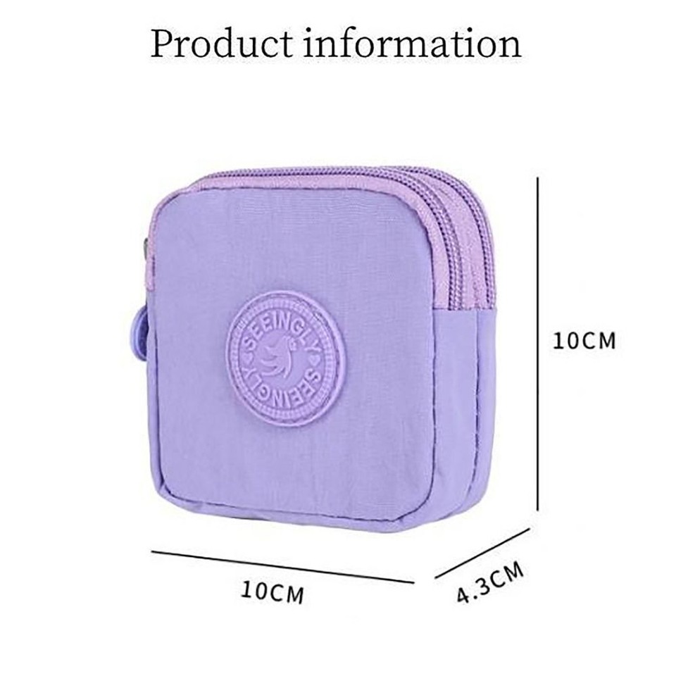 Waterproof Money Coin Purse Canvas Wallet Money Bag Male Female eBay