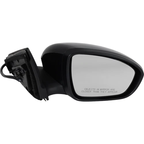 Fits 20-21 NS SENTRA POWER MIRROR PAINT TO MATCH BLACK W/HEAT-SIGNAL W/O CAMER R