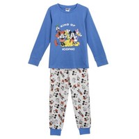 Langarm-Pyjama Single Jersey Mickey Mouse Blu - 4 Jahre | Unisex Cerdà