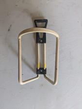 Porte gourde bidon blanc aluminium vélo vintage ancien