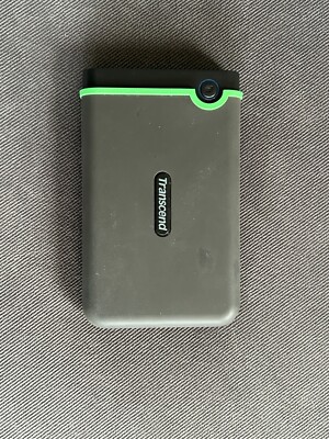Transcend 1TB StoreJet 25M3 USB 3.1 Portable Hard Drive, Anti-Shock Protection  