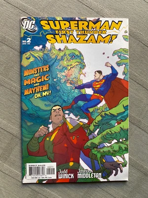 SUPERMAN / SHAZAM ! : FIRST THUNDER N°2 VO EN EXCELLENT ÉTAT / NEAR MINT / MINT - Photo 1/4