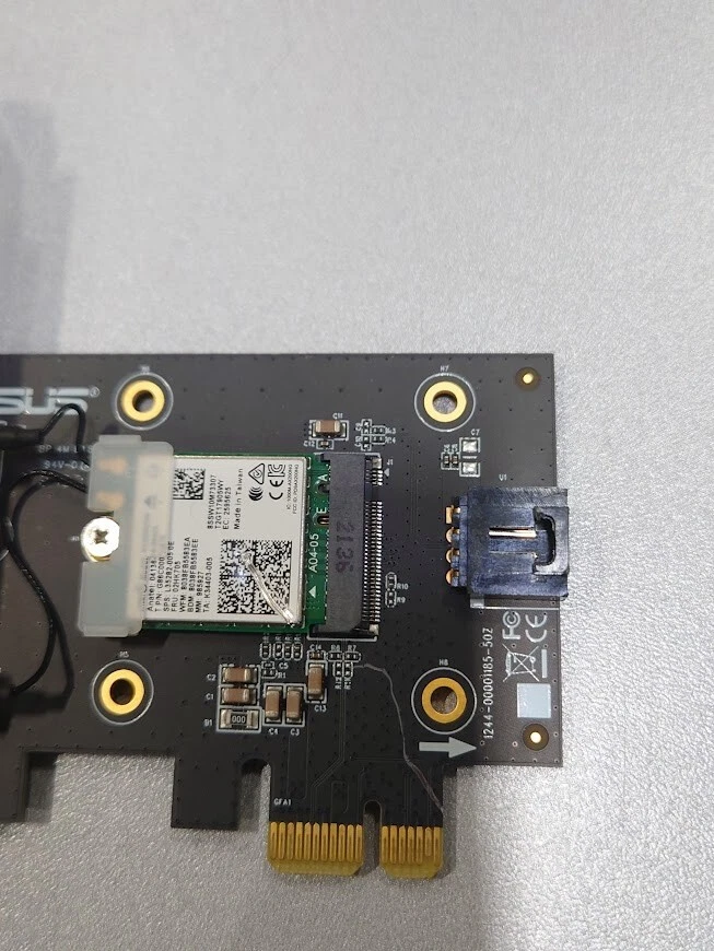 ASUS PCE-AX3000 WiFi 6 PCIe Adapter Gebraucht Funktioniert - Bild 3 von 4